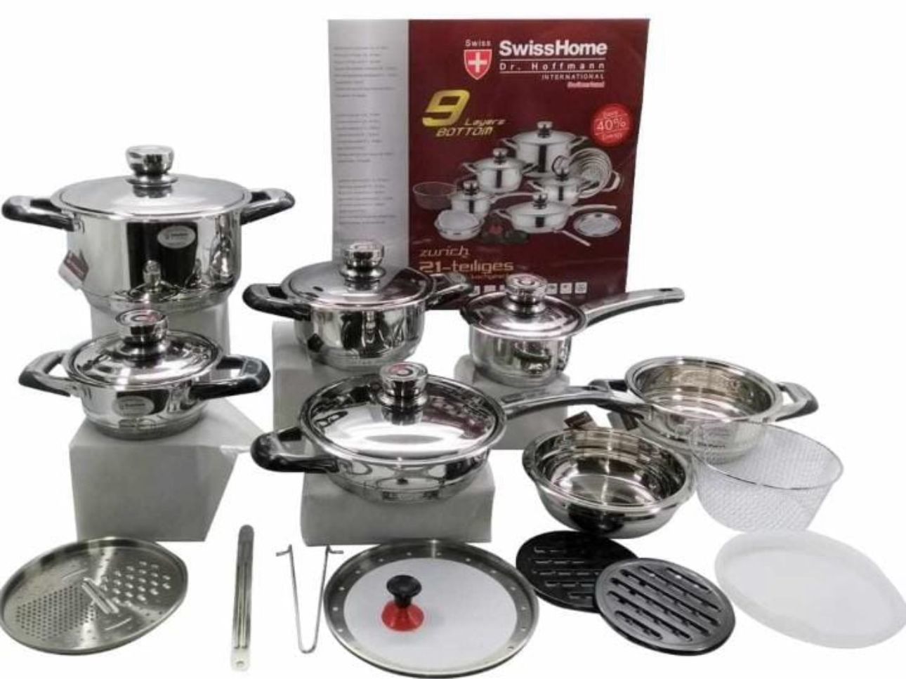 Miniatura 2 de OLLAS  21 PIEZAS